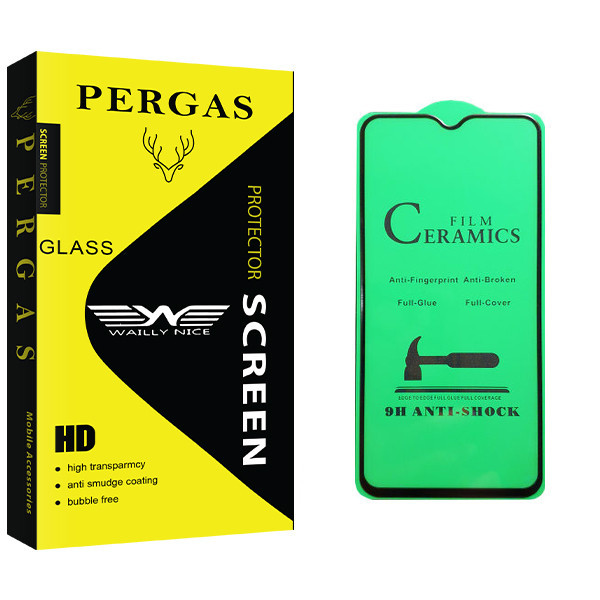 محافظ صفحه نمایش سرامیکی وایلی نایس مدل Pergas Glass مناسب برای گوشی موبایل سامسونگ Galaxy M31