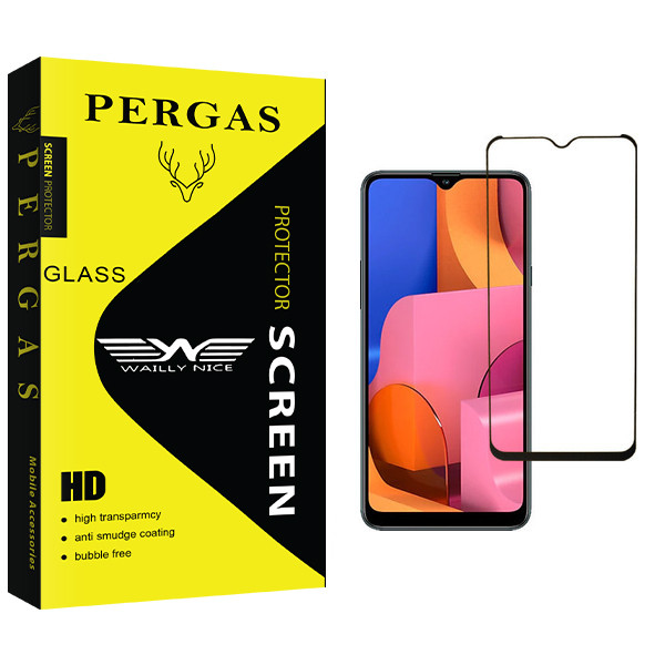 محافظ صفحه نمایش وایلی نایس مدل Pergas Glass مناسب برای گوشی موبایل سامسونگ galaxy A20s
