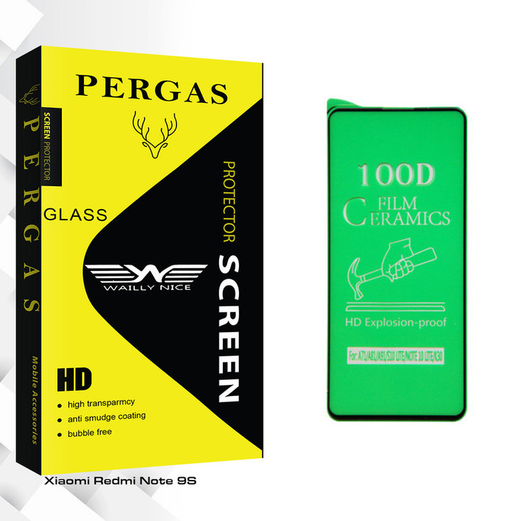 محافظ صفحه نمایش وایلی نایس مدل Pergas Glass مناسب برای گوشی موبایل شیائومی Redmi Note 9S