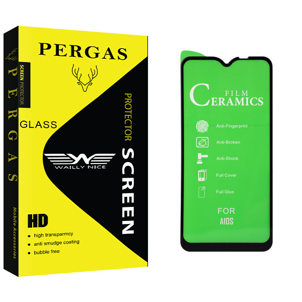 محافظ صفحه نمایش وایلی نایس مدل Pergas Glass مناسب برای گوشی موبایل سامسونگ Galaxy A10s