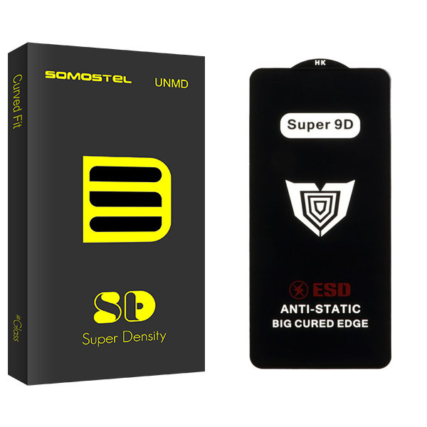 محافظ صفحه نمایش سوماستل مدل Super 9D SD مناسب برای گوشی موبایل شیائومی Redmi Note 9S 4G / Vivo T4 5G