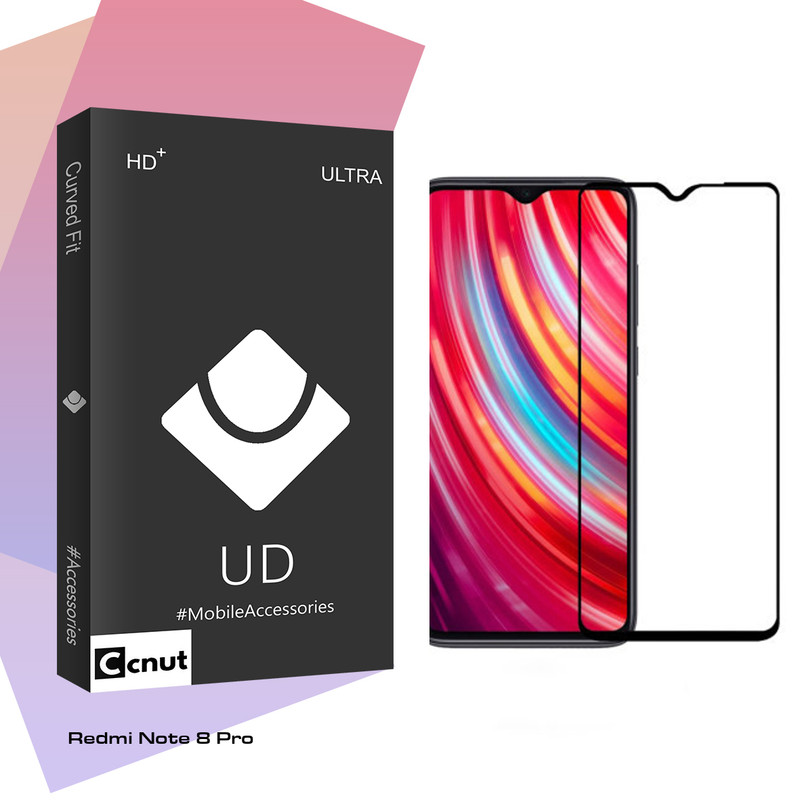 محافظ صفحه نمایش سرامیکی کوکونات مدل UD Black مناسب برای گوشی موبایل شیائومی Redmi Note 8 Pro