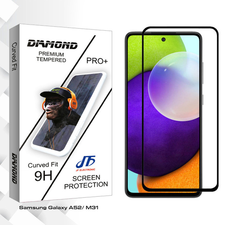 محافظ صفحه نمایش سرامیکی مات جی اف مدل Diamond glass مناسب برای گوشی موبایل سامسونگ Galaxy A52/ M31s