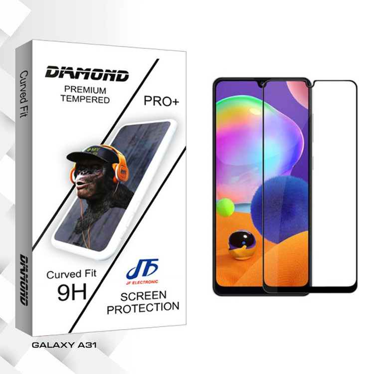 محافظ صفحه نمایش سرامیکی جی اف مدل Diamond glass مناسب برای گوشی موبایل سامسونگ GALAXY A31