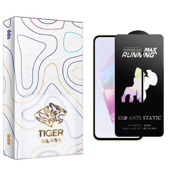 محافظ صفحه نمایش تایگر گلس مدل APL2newpkg Running Max مناسب برای گوشی موبایل سامسونگ Galaxy A55