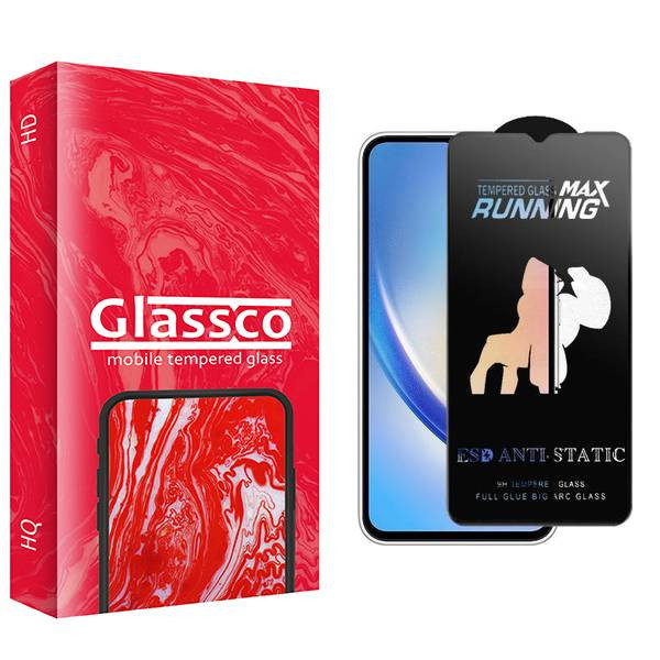 محافظ صفحه نمایش گلس کو مدل CGo1newpkg Running Max مناسب برای گوشی موبایل سامسونگ Galaxy A34