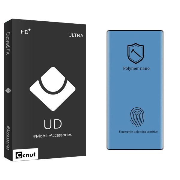محافظ صفحه نمایش کوکونات مدل UDB Ultra Nano Polymer مناسب برای گوشی موبایل سامسونگ Galaxy S10