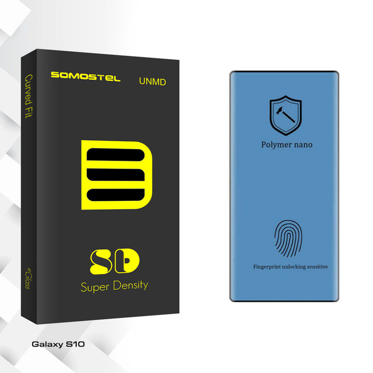 محافظ صفحه نمایش سوماستل مدل SD Pro Nano Polymer مناسب برای گوشی موبایل سامسونگ Galaxy S10