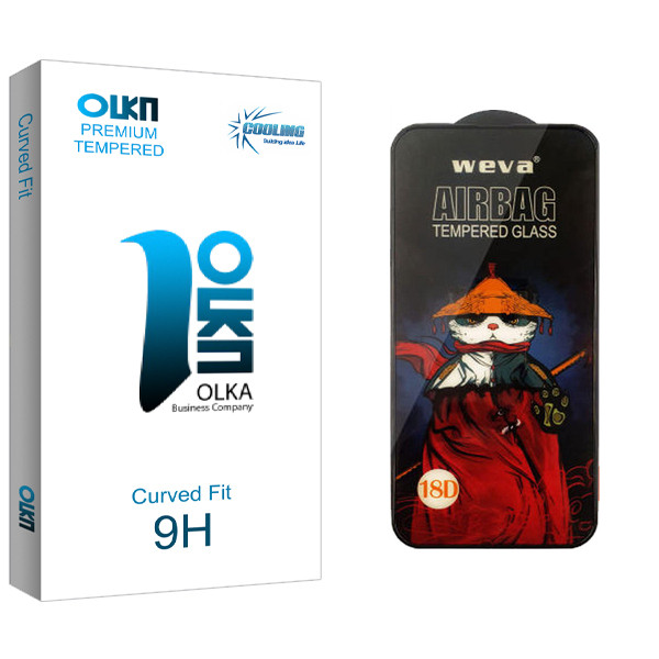محافظ صفحه نمایش کولینگ مدل Olka ProAirbag مناسب برای گوشی موبایل سامسونگ Galaxy M51