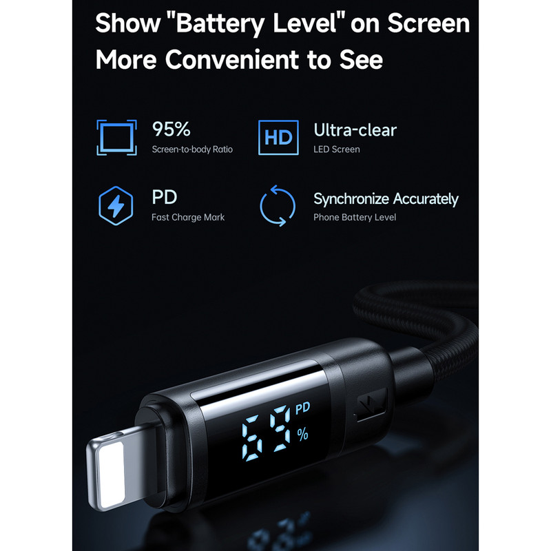 کابل USB-C به لایتنینگ مک دودو طول 1.2 متر