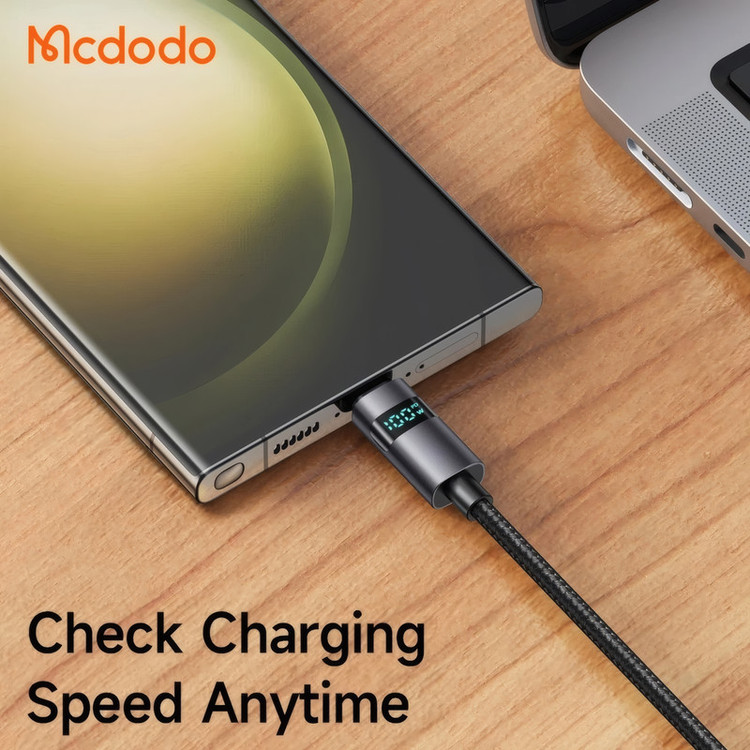 کابل تبدیل USB به USB-C مک دودو ۶۵۲ مدل 23 طول 1.2 متر