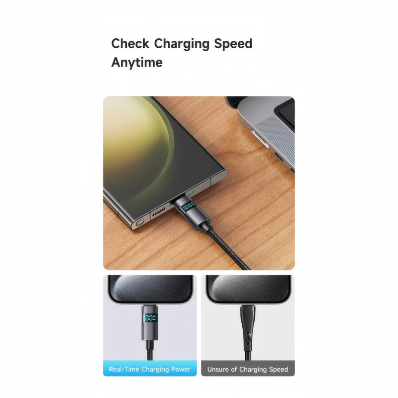 کابل تبدیل USB به USB-C مک دودو ۶۵۲ مدل 23 طول 1.2 متر