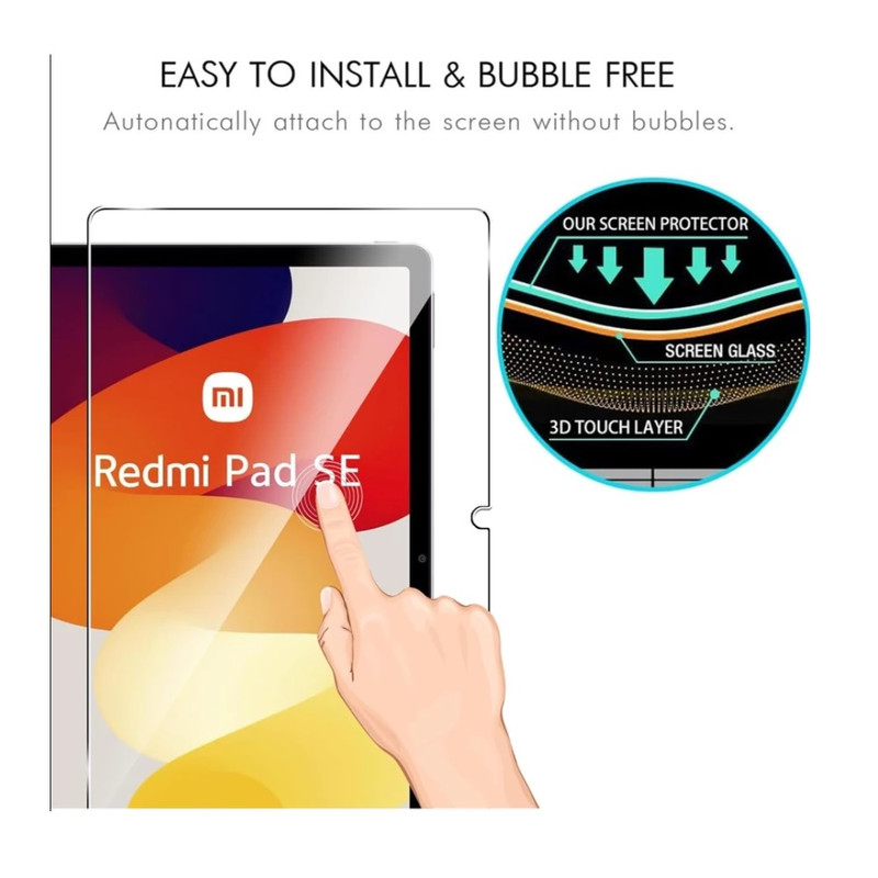 محافظ صفحه نمایش مدل MSR - ESD مناسب برای تبلت شیائومی Redmi Pad SE