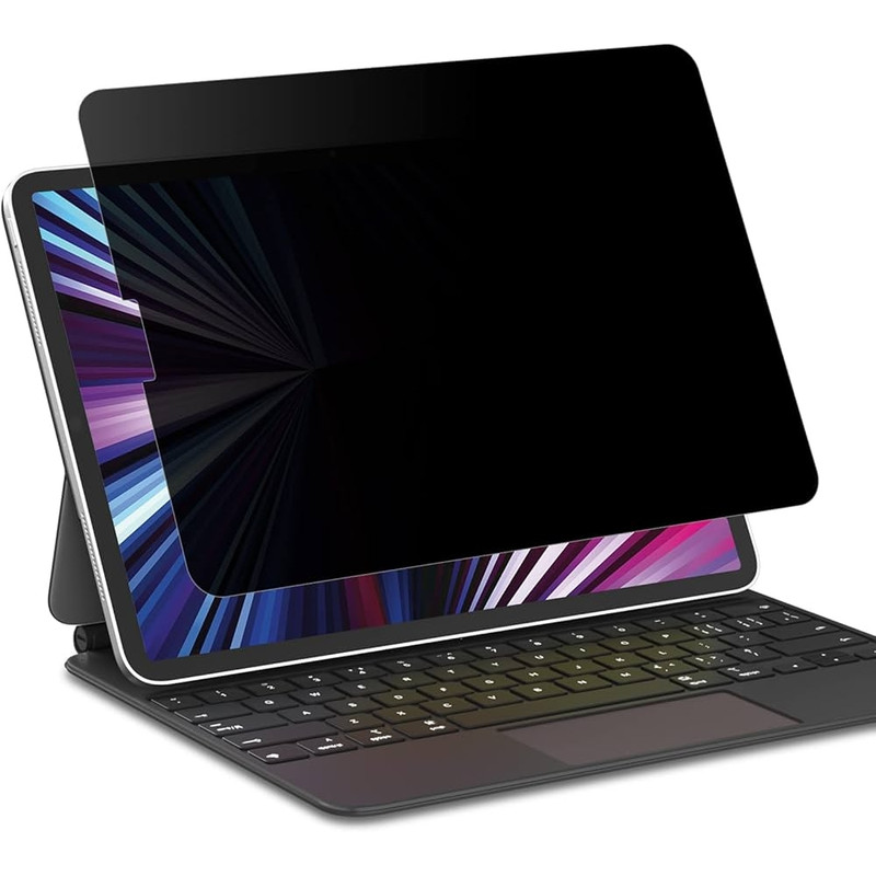 محافظ صفحه نمایش حریم شخصی بادیگارد مدل Privacy Tab مناسب برای تبلت اپل iPad Pro 11 inch 2022 2021 2018