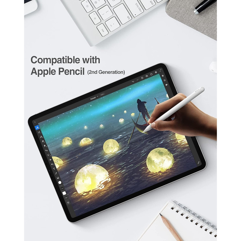 محافظ صفحه نمایش حریم شخصی بادیگارد مدل Privacy Tab مناسب برای تبلت اپل iPad Pro 11 inch 2022 2021 2018