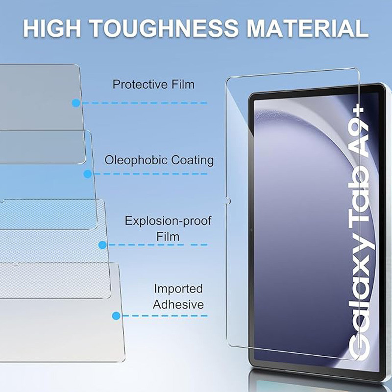 محافظ صفحه نمایش 5D اپیکوی مدل Super Power مناسب برای تبلت سامسونگ Galaxy Tab A9 Plus