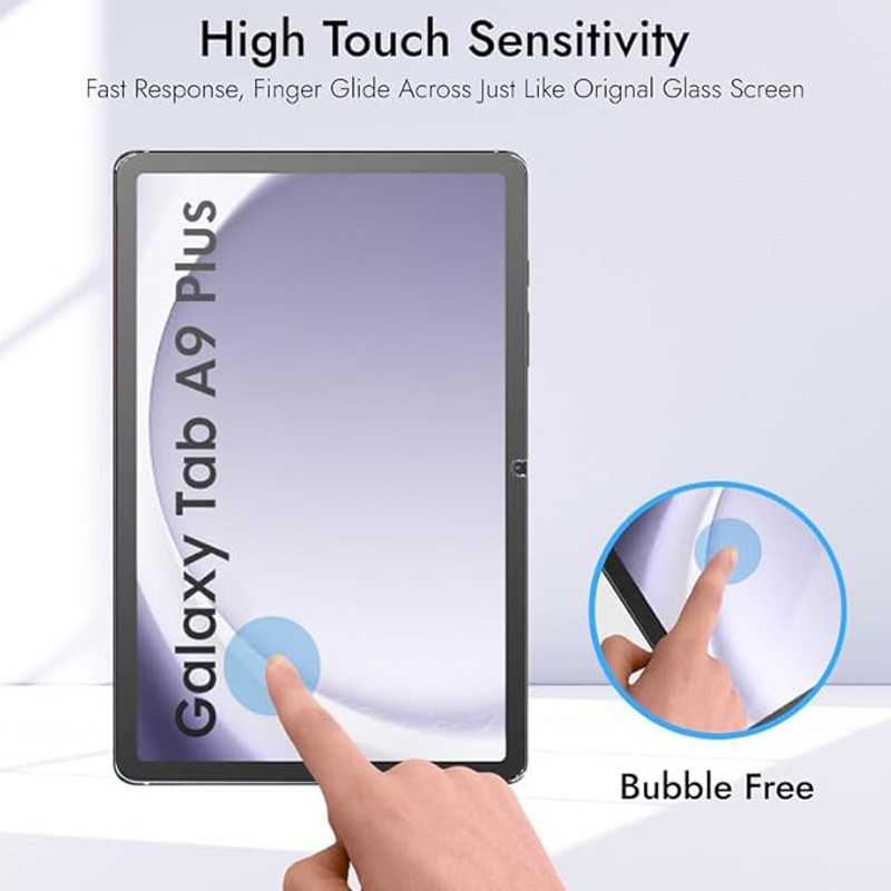 محافظ صفحه نمایش 5D اپیکوی مدل Super Power مناسب برای تبلت سامسونگ Galaxy Tab A9 Plus