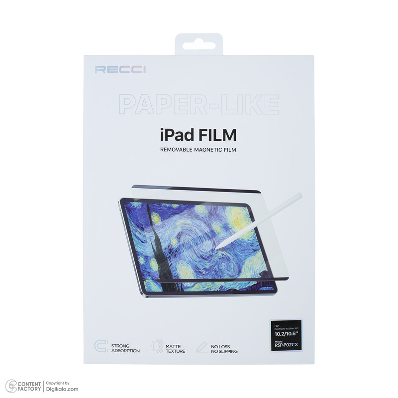 محافظ صفحه نمایش رسی مدل RSP-P02CX مناسب برای تبلت اپل iPad Pro / Air 10.5 / Air 10.2