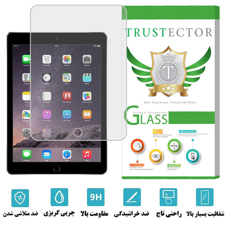 محافظ صفحه نمایش تراستکتور مدل TS2TA مناسب برای تبلت اپل iPad 2 CDMA