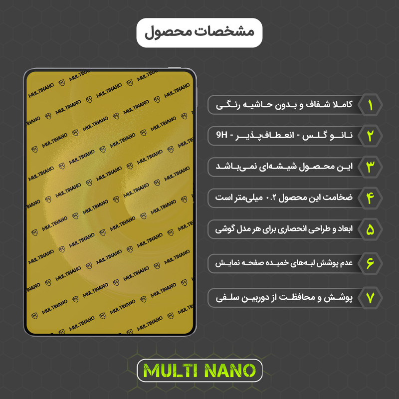 محافظ صفحه نمایش مولتی نانو مدل X-S2N مناسب برای تبلت شیائومی Pad 6 Max 14 بسته دو عددی