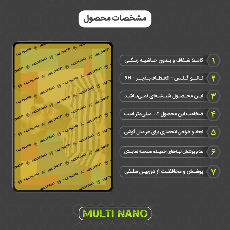محافظ صفحه نمایش مولتی نانو مدل X-S2N مناسب برای تبلت هوآوی MediaPad T5 بسته دو عددی