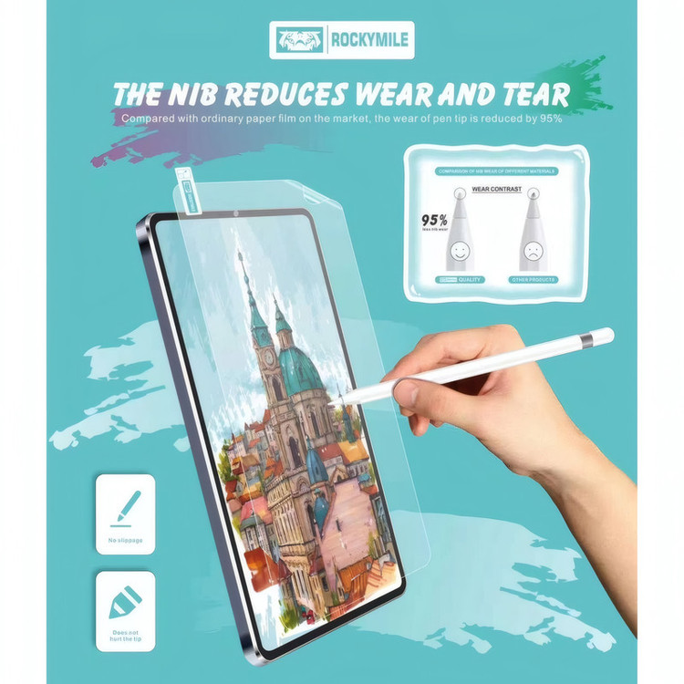 محافظ صفحه نمایش شیشه ای راکی مایل مدل TB مناسب برای تبلت اپل iPad Pro 11 2024