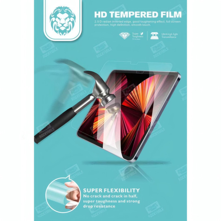 محافظ صفحه نمایش شیشه ای راکی مایل مدل TB مناسب برای تبلت اپل iPad Pro 11 2024
