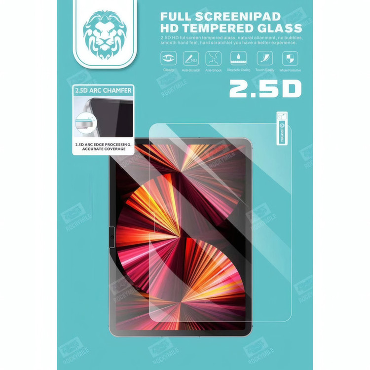 محافظ صفحه نمایش شیشه ای راکی مایل مدل TB مناسب برای تبلت اپل iPad Pro 11 2024