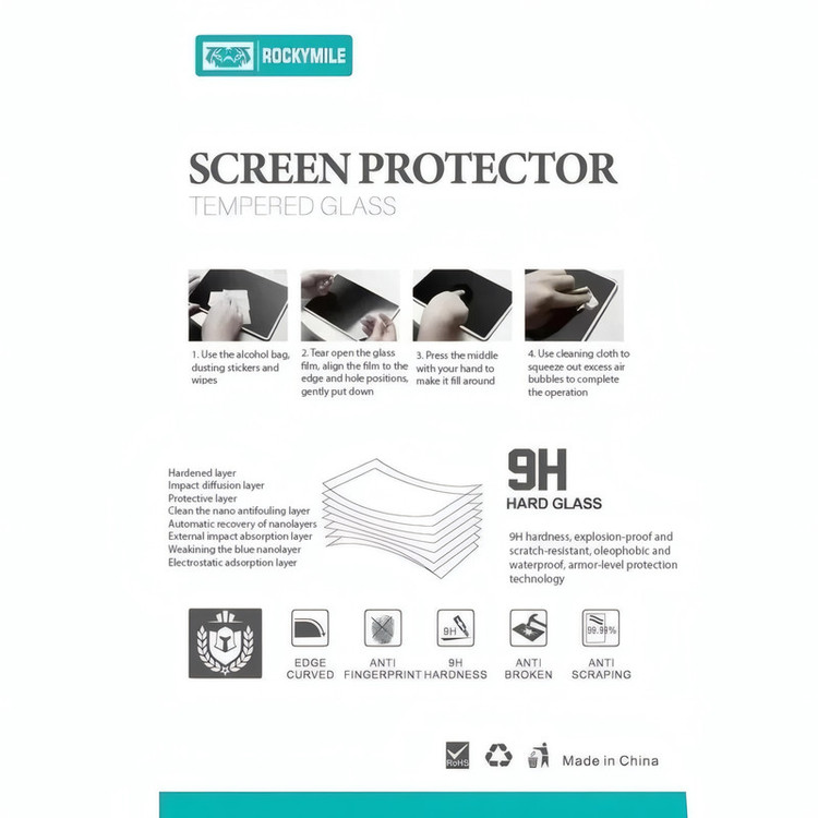 محافظ صفحه نمایش شیشه ای راکی مایل مدل TB مناسب برای تبلت اپل iPad Pro 11 2024