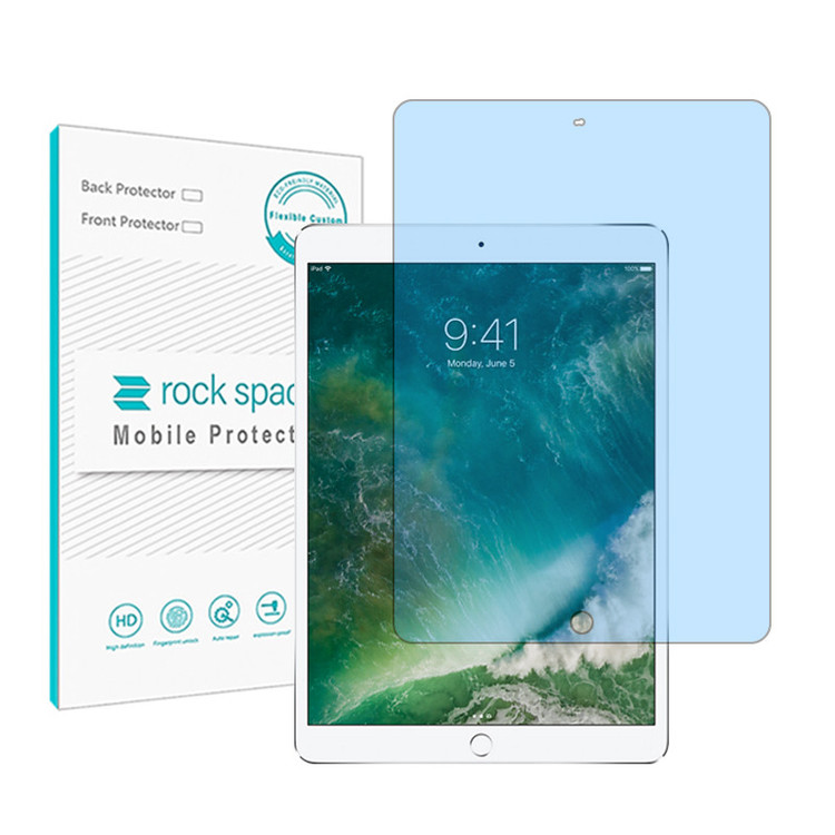 محافظ صفحه ضد اشعه آبی راک اسپیس مدل HyBLU مناسب برای تبلت اپل iPad 9.7 (2017)