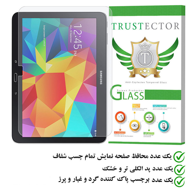 محافظ صفحه نمایش سیمپل تراستکتور مدل TABS9 مناسب برای تبلت سامسونگ Galaxy Tab 4 10.1 / T530