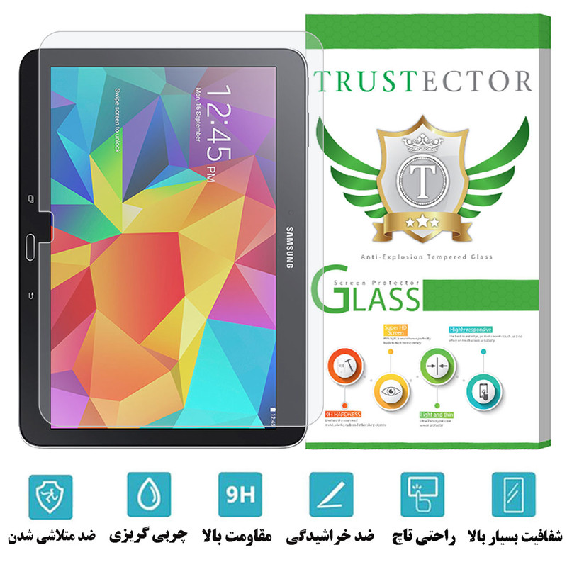 محافظ صفحه نمایش سیمپل تراستکتور مدل TABS9 مناسب برای تبلت سامسونگ Galaxy Tab 4 10.1 / T530