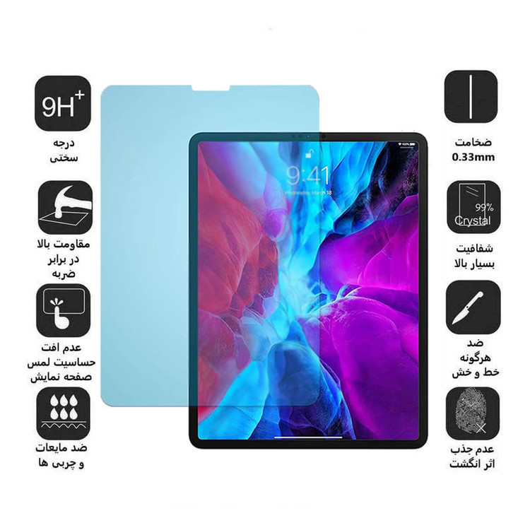 محافظ صفحه نمایش مات مدل Xundd paper-like مناسب برای تبلت اپل iPad Pro 12.9 2022 / 2021 / 2020 / 2018