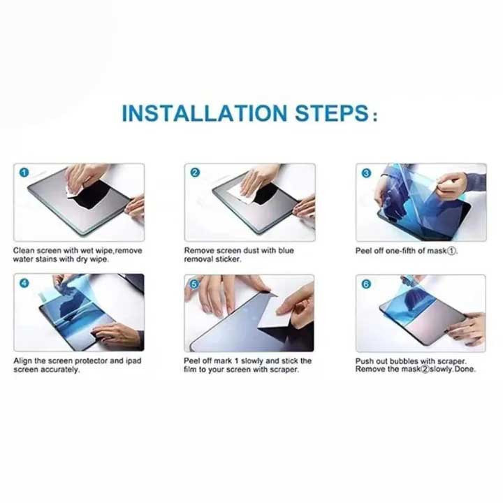 محافظ صفحه نمایش مات مدل Xundd paper-like مناسب برای تبلت اپل iPad Pro 12.9 2022 / 2021 / 2020 / 2018