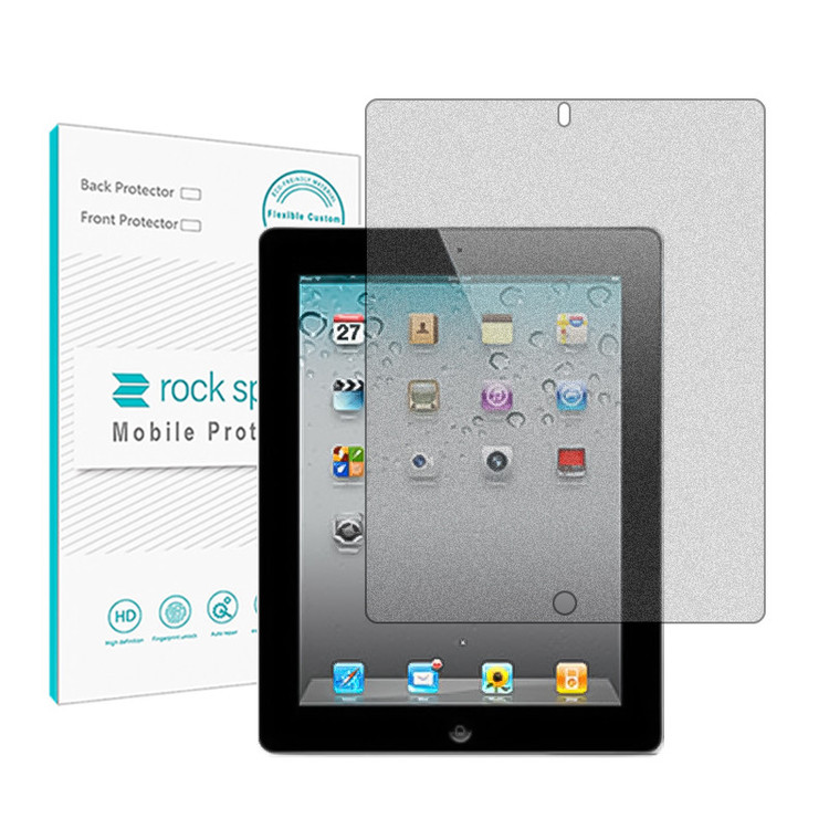 محافظ صفحه نمایش مات راک اسپیس مدل HyMTT مناسب برای تبلت اپل iPad 2 Wi-Fi Plus 3G