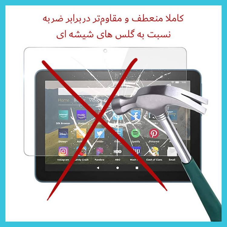 محافظ صفحه ضد اشعه آبی راک اسپیس مدل HyBLU مناسب برای تبلت آنر Pad X9