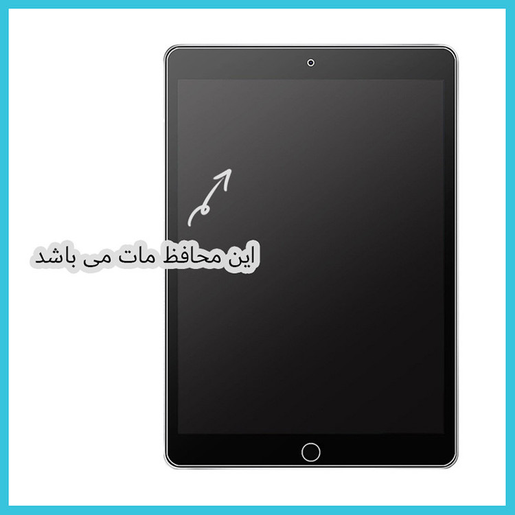 محافظ صفحه نمایش مات راک اسپیس مدل HyMTT مناسب برای تبلت سامسونگ Galaxy Tab A 8.0 & S Pen (2019)