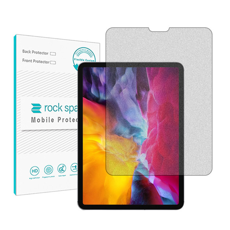 محافظ صفحه نمایش مات راک اسپیس مدل HyMTT مناسب برای تبلت اپل iPad Pro 12.9 (2020)