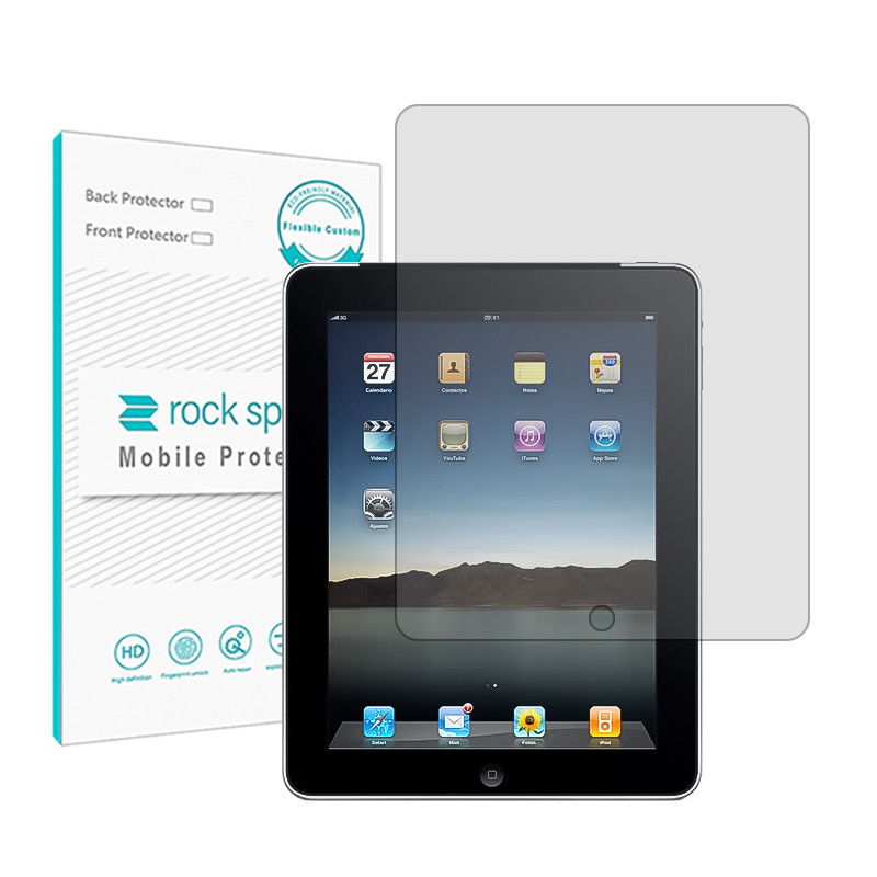 محافظ صفحه نمایش شفاف راک اسپیس مدل Hygel مناسب برای تبلت اپل iPad Wi-Fi