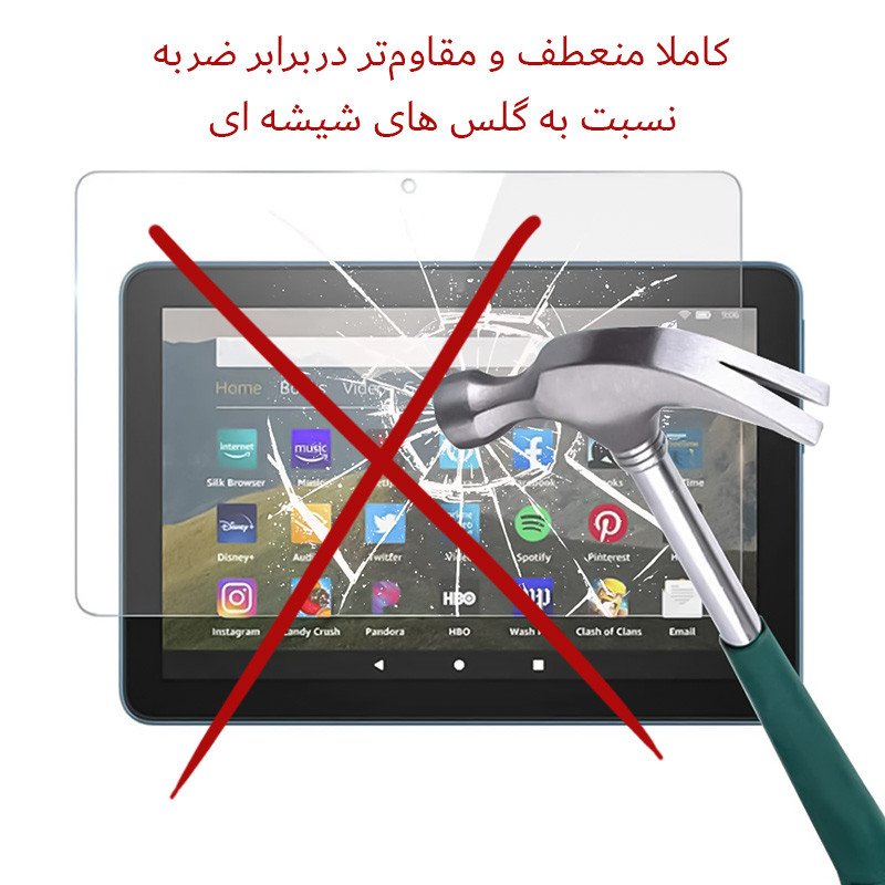 محافظ صفحه نمایش آنتی بلو راک اسپیس مدل HyBLU مناسب برای تبلت اپل iPad mini 3