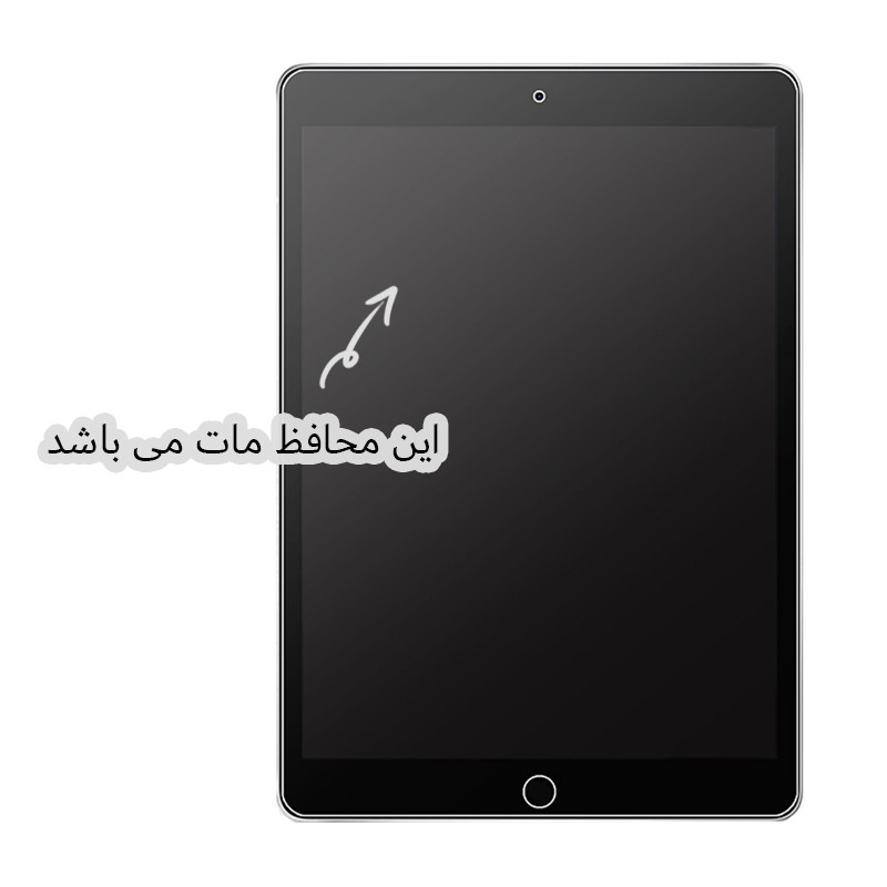 محافظ صفحه نمایش مات راک اسپیس مدل HyMTT مناسب برای تبلت اپل iPad mini 3