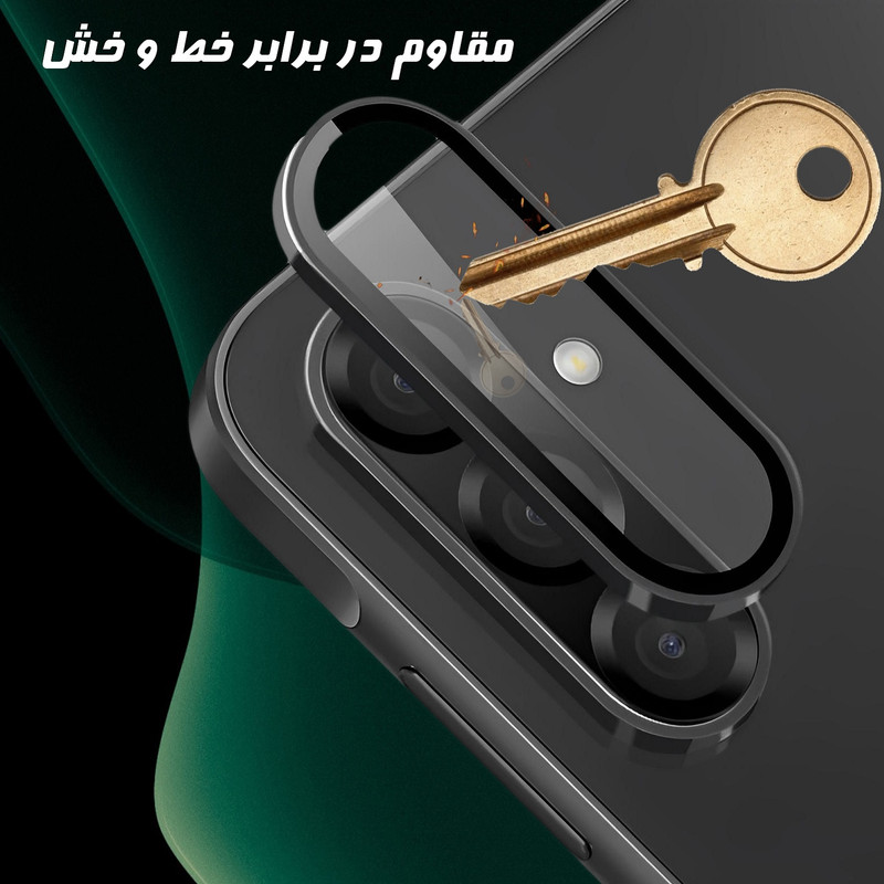 محافظ لنز دوربین گوف مدل Full Protect مناسب برای گوشی موبایل سامسونگ Galaxy A56