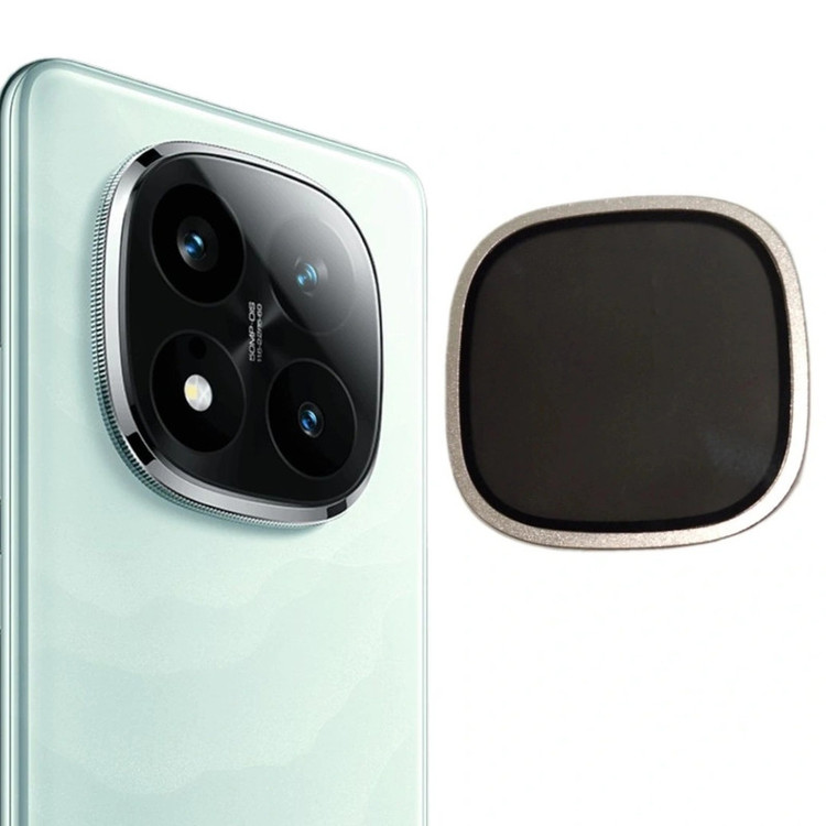 محافظ لنز دوربین تیسیکالا مدل فلزی مناسب برای گوشی موبایل شیائومی Redmi Note 14 Pro Plus