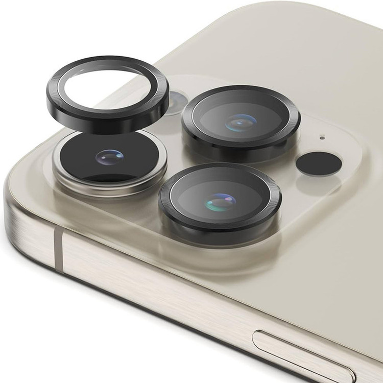 محافظ لنز دوربین گرین لاین مدل HD Plus مناسب برای گوشی موبایل اپل iPhone 15 Pro / 15 Pro Max