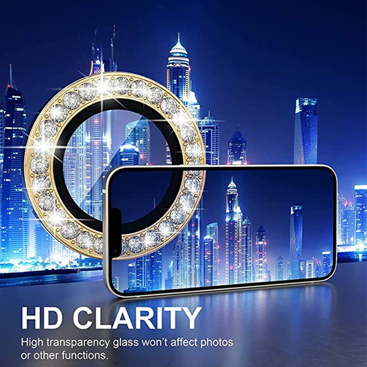 محافظ لنز دوربین رینگی امگلس مدل Ring-Diamond-MG مناسب برای گوشی موبایل شیائومی Redmi Note 13 Pro 4G