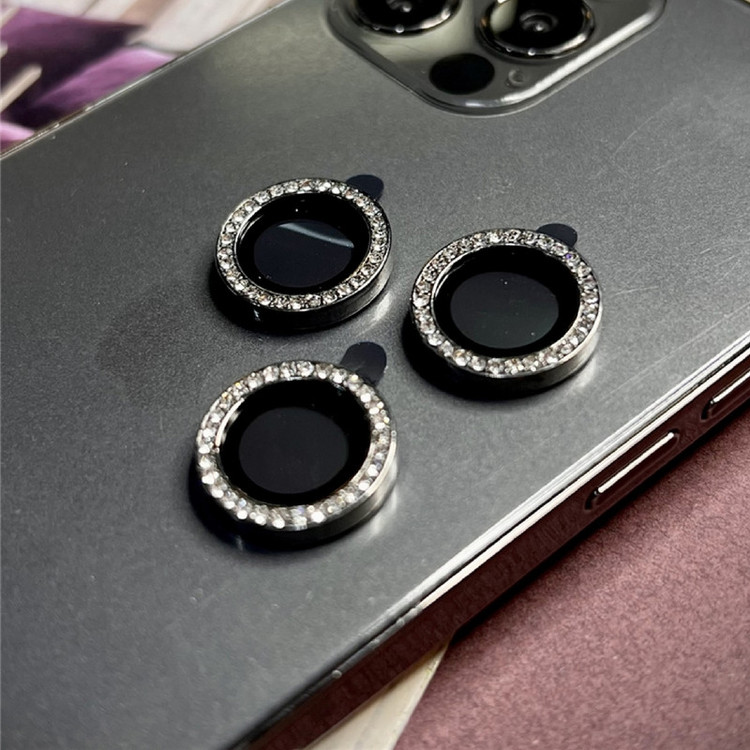 محافظ لنز دوربین نگین دار هورس مدل DIAMOND مناسب برای گوشی موبایل اپل iPhone 13
