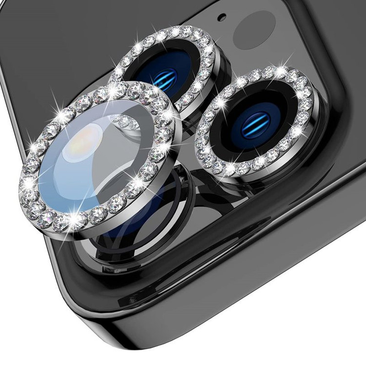 محافظ لنز دوربین مدل diamond مناسب برای گوشی موبایل اپل iphone 13 pro /13 promax
