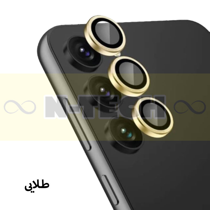 محافظ لنز دوربین انتک مدل Ring Metal Lens Protector مناسب برای گوشی موبایل سامسونگ Galaxy A55 5G
