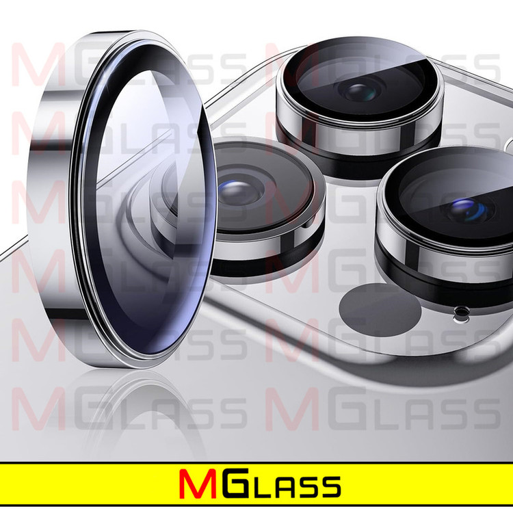 محافظ لنز دوربین امگلس مدل Ring-Metal-MG مناسب برای گوشی موبایل اپل Iphone 15 Pro Max