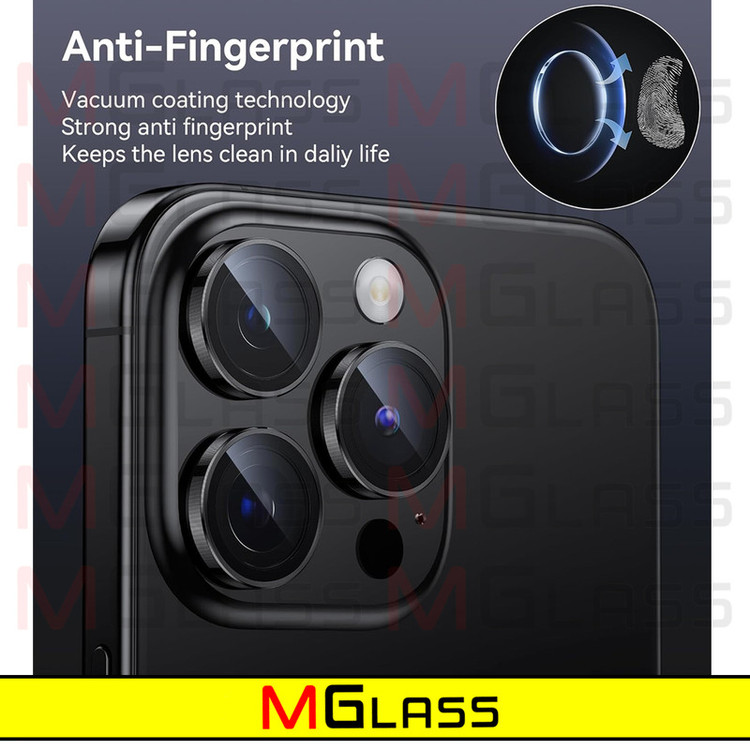 محافظ لنز دوربین امگلس مدل Ring-Metal-MG مناسب برای گوشی موبایل اپل Iphone 15 Pro Max